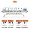 เตียงพยาบาลไฟฟ้า 5 ฟังก์ชัน รุ่น JDC03