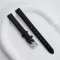 สายหนัง ลายจระเข้ สำหรับนาฬิกาข้อมือ - สีดำ ( 10 MM ) L13011001