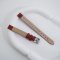 สายหนัง ลายจระเข้ สำหรับนาฬิกาข้อมือ - สีแดง ( 10 MM ) L13011004