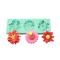 ซิลิโคนโมลดอกไม้ 3 แบบ