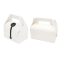 กล่องเค้กสีขาวมีหูหิ้ว (แพ็คละ 50 ใบ)