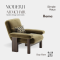 wood armchair