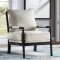 wood armchair