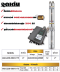 ปั๊มบาดาล 2 ระบบ 4 นิ้ว STEIKEN รุ่น 4AD-2200-300-6/175