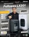 Fellowes Powershred LX201 Micro-Cut Shredder - 100% Jam Proof