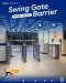 Entrance Speed Gate Swing Turnstile Barrier Model ES3012