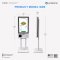 Order Kiosk Touch Screen Food Ordering Machine Model HLH7