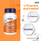NOW Foods L-Theanine 200 mg - 60 Veg Capsules