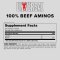 Universal Nutrition 100% Beef Aminos - Beef Protein Isolate - 400 Tabs
