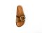Amy Super Big Buckle สีแทน (หนังออย)