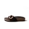 Amy Super Big Buckle สี Dark Coffee