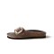 Amy Super Big Buckle สี Taupe