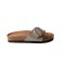 Amy Glossy Super Big Buckle สีเทา