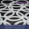 Silicone rubber gasket  DIA.205/265 X T.3 X Hole (8) 10 mm