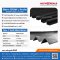 EPDM L-Profile T.3xW.50xH.50mm