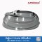 Grey Silicone Rubber P-Profile 32x11.5mm