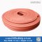 Firebrick Silicone Sponge Rubber D-Profile12x12 mm