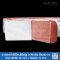 Firebrick Silicone sponge rubber D-Profile Self-Adhesive Tape 38x15mm