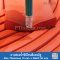ยางฟองน้ำซิลิโคนสีแดงอิฐ 10X50mm