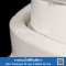White silicone sponge rubber 25x50 mm