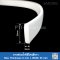 White Silicone Sponge Rubber 6x25mm