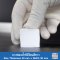 White Silicone Sponge Rubber 30x30mm