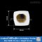 White Silicone Sponge Rubber D-Hollow Profile 23x23mm