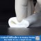 White Silicone Sponge Rubber D-Hollow Profile 23x23mm