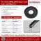 Square rubber seal EPDM 12x12 mm