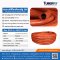 Redbrick Silicone Rubber Tube QH ID.21.5 x OD.27.5