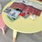 Just Lemon Macaron Round Table Toddler