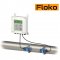 Floko FM-200S (รุ่นบันทึกด้วย SD Card) เครื่องวัดอัตราการไหลของเหลว แบบอุลตร้าโซนิคชนิดรัดท่อแบบติดตั้ง Ultrasonic Clamp On Flow Meter @ ราคา