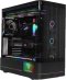 ATX Case AC-02 (Curved Glass with 5.5" LCD) Jungle Leopard By LWC