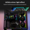 CPU LIQUID COOLER 360 PROFLOW ARGB AIO LIQUID COOLER LCD 5.5 (BLACK)