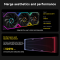 CPU LIQUID COOLER 360 PROFLOW ARGB AIO LIQUID COOLER LCD 5.5 (BLACK)