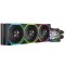 Jungle Leopard Pro Flow 360 ARGB All-In-One หน้าจอ LCD AIO LIQUID COOLE หม้อน้ําระบายความร้อน 5V3PIN ARGB  พัดลม CPU Liquid Cooler