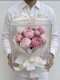 Fresh Flowers - Peony in AcrylicBox (Seasonal May to July Only)