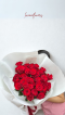 40 Red Roses Trendy Wrapping