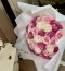 50 Shades of Pink Roses Bouquet - BEST SELLER