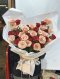 40 Cappucino Red Roses