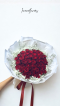 50 Red Roses with Baby Breath