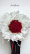 40 red roses BOW-TIED wrapping