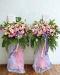 Floral Standee Pink Tone สแตนด์ดอกไม้แสดงความยินดี
