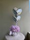 Pink Hydrangea Flower Box + Balloon
