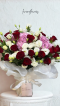 Mix of Red Tone FlowerVase