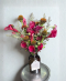 Wild Exotic Flower in Black Elegant Vase - Perfect for Gifting