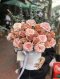Rosy Cappucino Flower Box - 30 Roses
