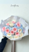 Hydrangea Pinkish Rose Size M Bouquet