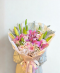 Lily Rose Flower Bouquet - Pink Tone