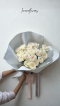 20 White Roses - Trendy Wrapping